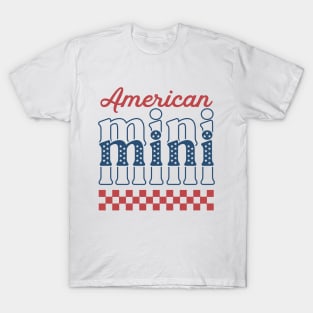 American Mini Red White and Blue T-Shirt